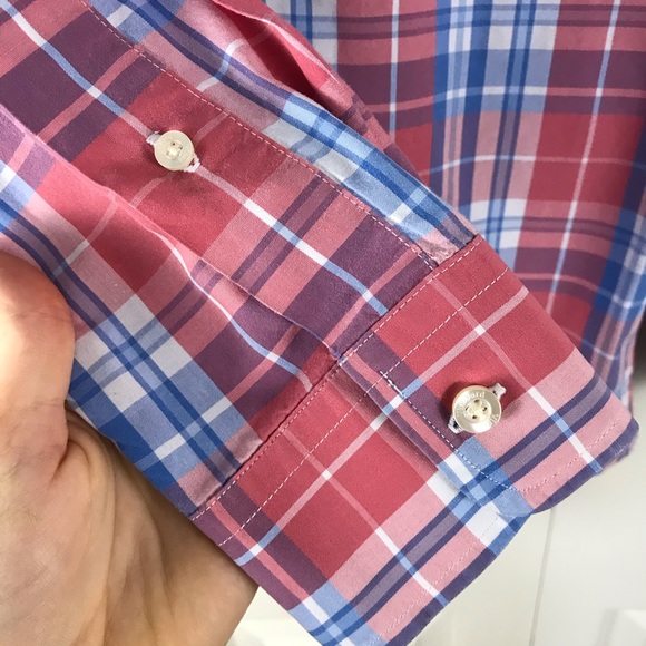 Vineyard Vines Slim Fit Whale Shirt Plaid XS - Picture 5 of 6